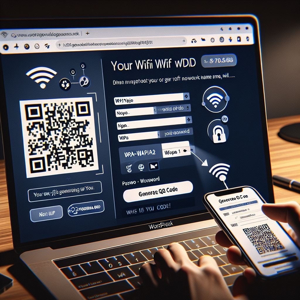 WiFi QR Code Generator Simplify Network